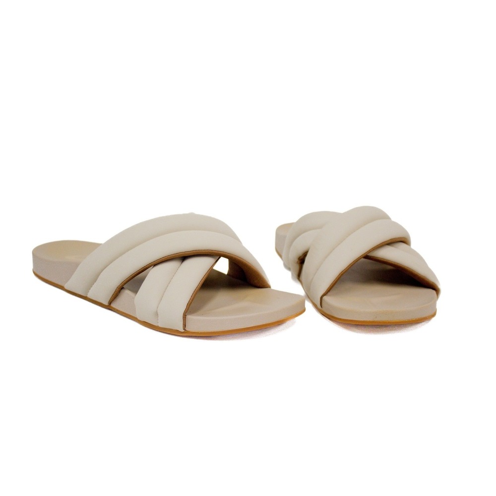 OluKai Hila Sandal Beige Slides Women's Size 9 US/ 39 EUR- Neutral, Casual Chic - Picture 7 of 10